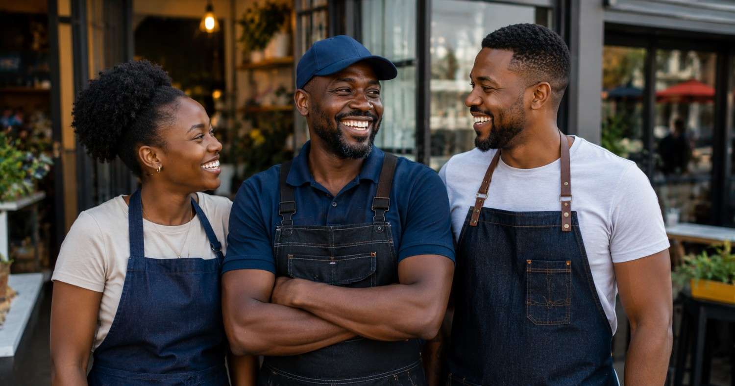 Small business partners finding reliable business insurance help South Africa owners can trust