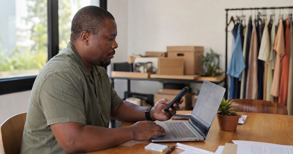 Business Fleet Insurance What It Covers and Why Your Company Needs It Fleet of four white company cards in front of offices.